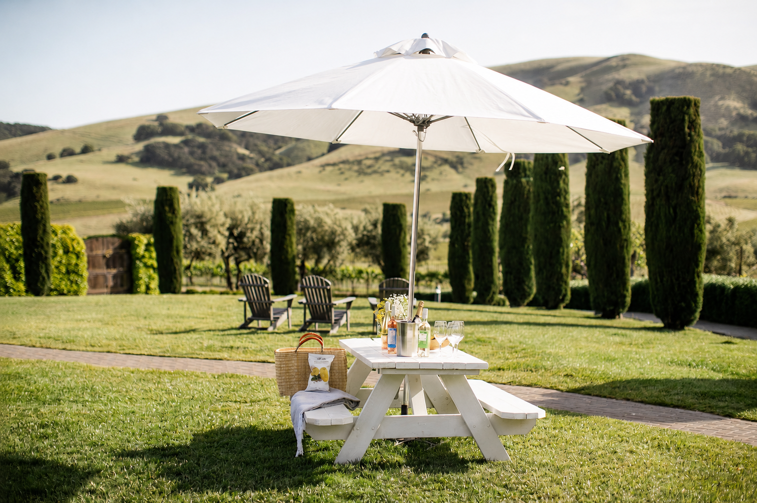 Main Lawn Table Rental