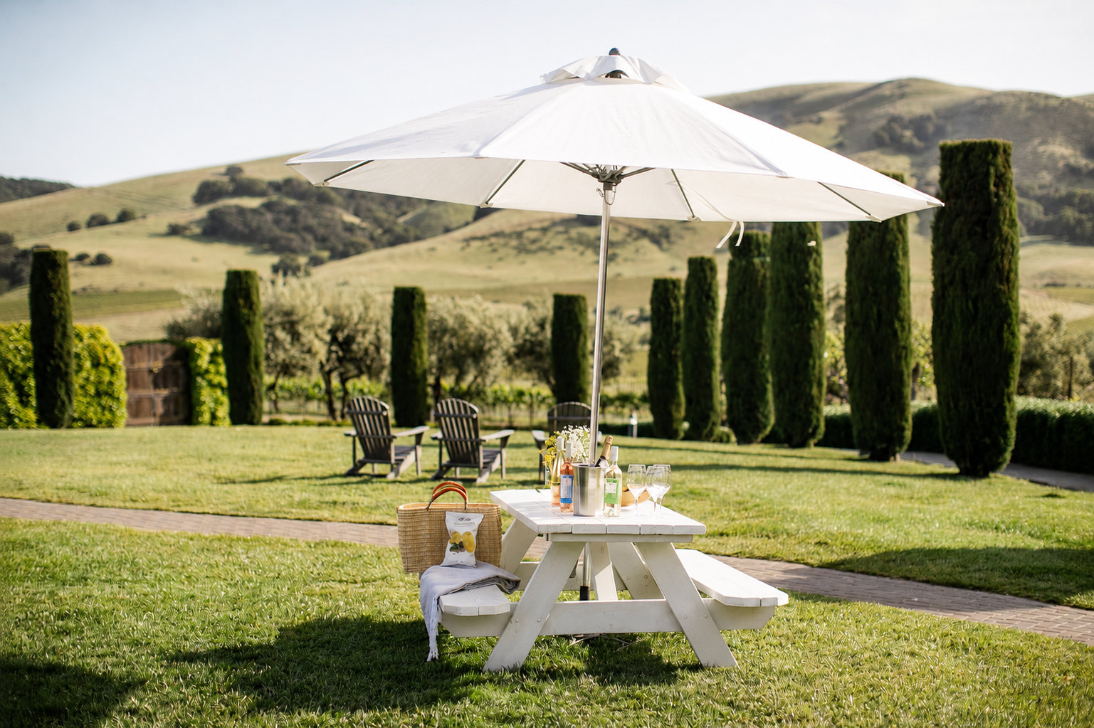 Main Lawn Table